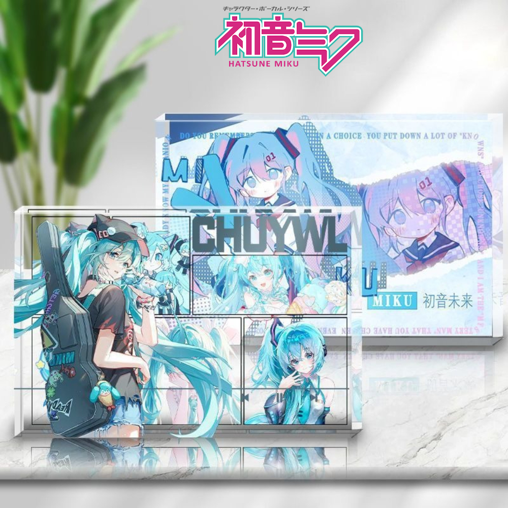 Anime Cosplay Manga - Hatsune Miku Anime Merch Photo Frame