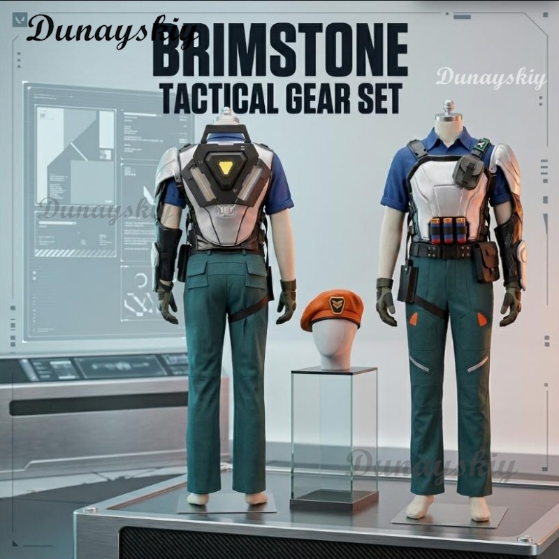 Anime Cosplay Events - Brimstone Cosplay Costume from VALORANT 3D