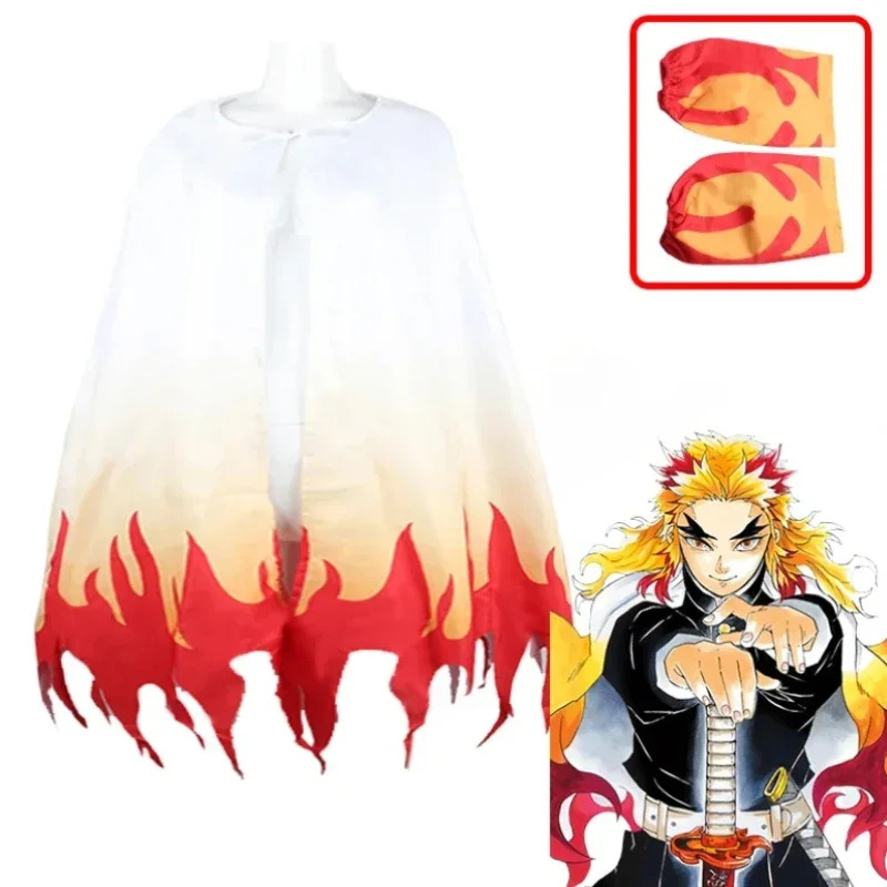 Demon Slayer Haori - 2025 Halloween Cosplay Rengoku Kyojuro Cosplay