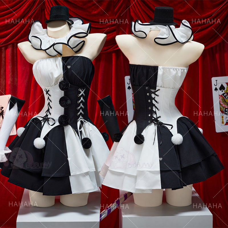Anime Cosplay Outfit Girl - Movie Clown Cosplay Costume Terrifier Jumpsuits