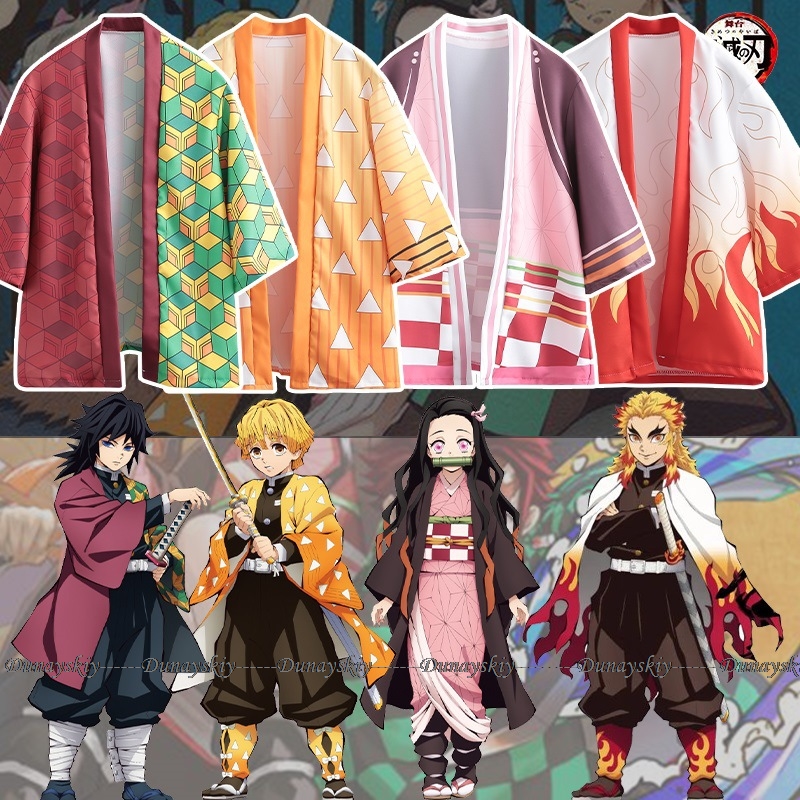 Anime Cosplay Costume Cloak Ki - Demon Slayer Haori recensie en prijs