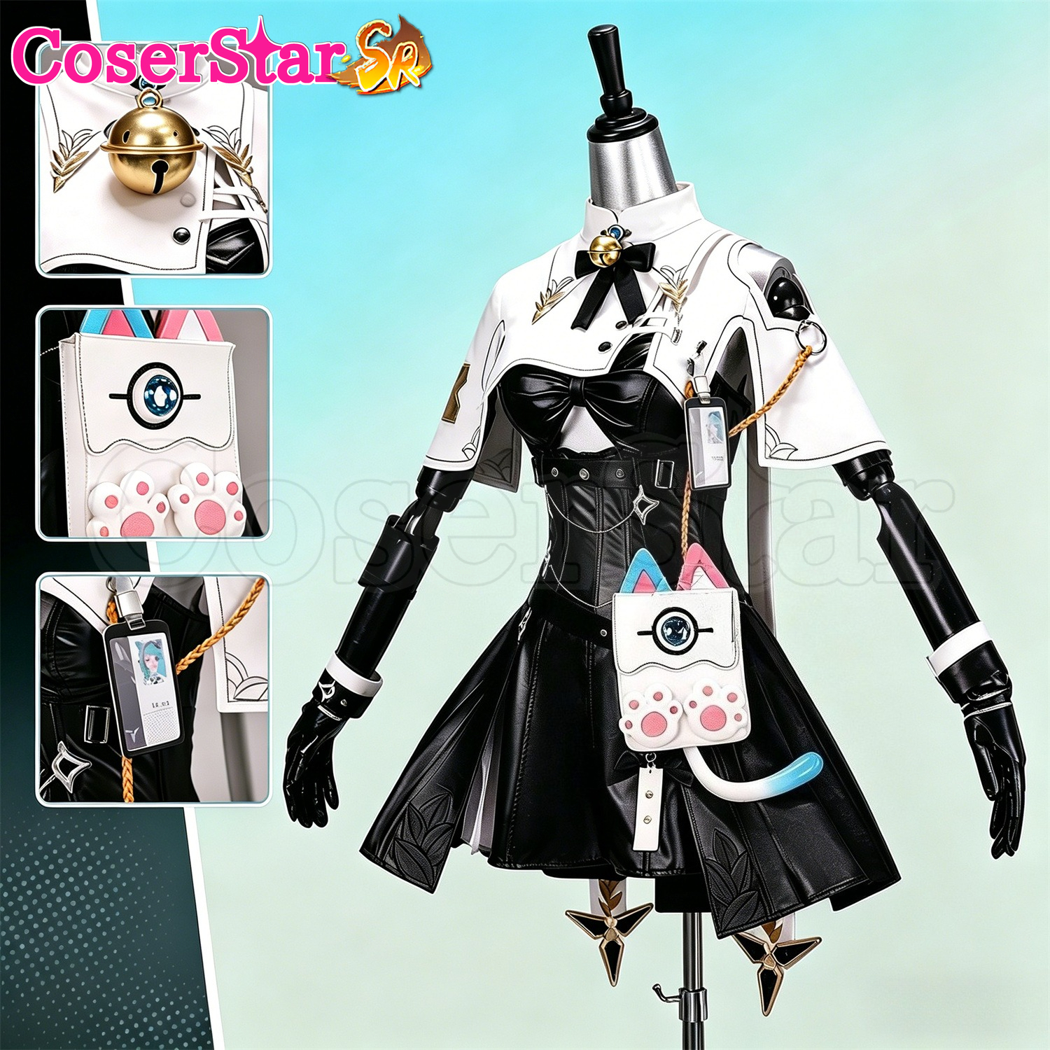 CoserStar-SR Neverness to Ever - Anime Cosplay Wigs recensie en prijs