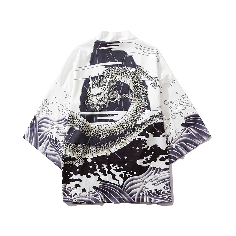 Yukata Male Chinese Dragon Cos - Demon Slayer Haori recensie en prijs
