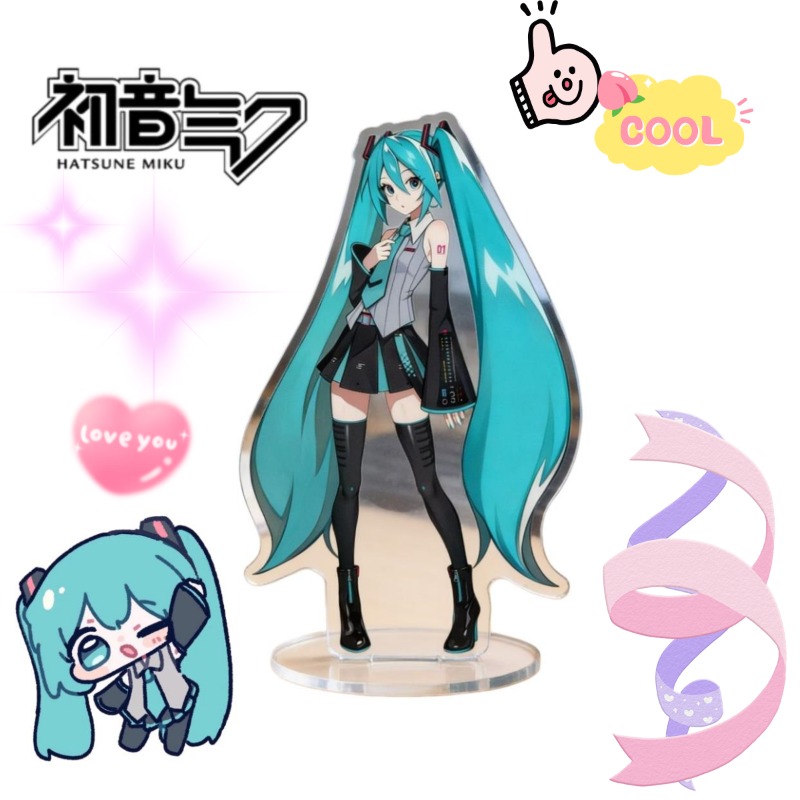 Hatsune Miku 10cm Acrylic Stan - Anime Cosplay Manga recensie en prijs