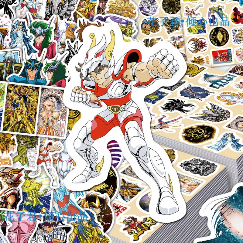 101Pcs Saint Seiya Anime Stick - Anime Cosplay Manga recensie en prijs
