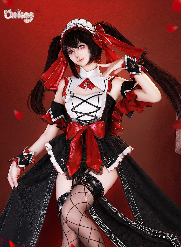 Date A Live Kurumi Tokisaki Co - Anime Cosplay Maid recensie en prijs