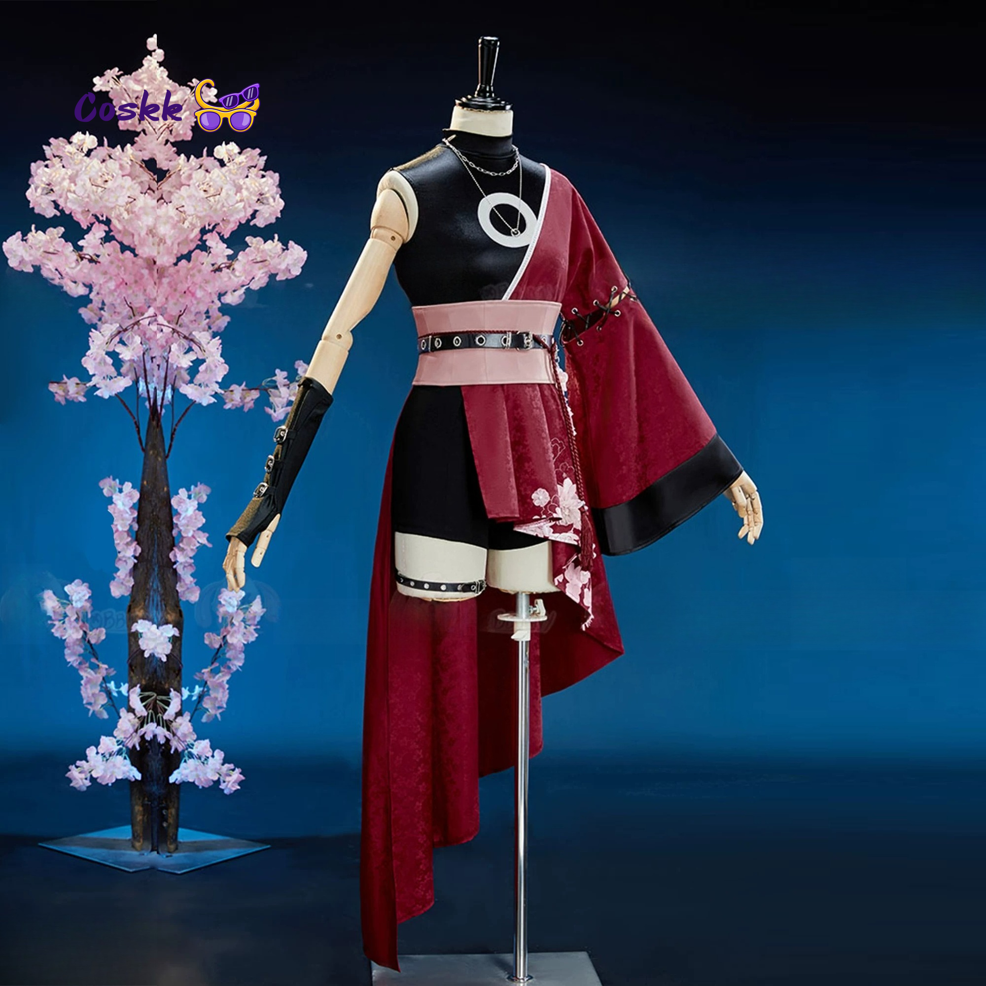 Newly Haruno Cos Sakura Cospla - Anime Cosplay Maid recensie en prijs