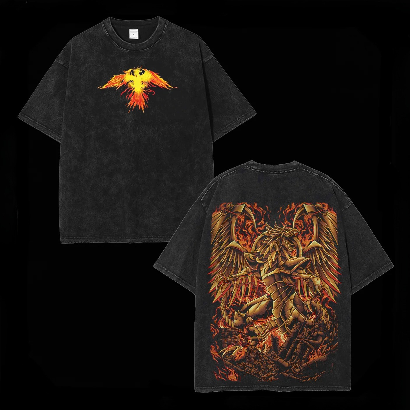 Vintage Washed T-shirt Men Yug - Anime Cosplay Easy recensie en prijs