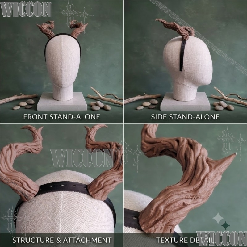 Twisted Branch Satyr Horn Head - Anime Cosplay Events recensie en prijs