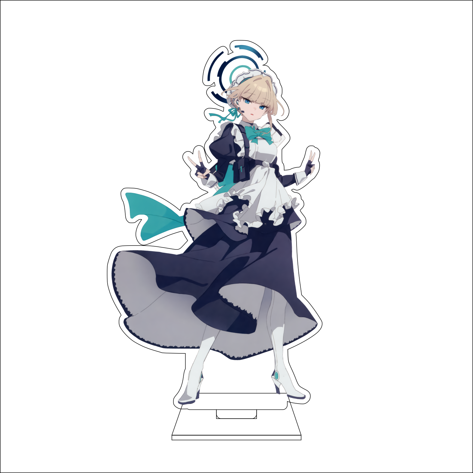16CM Anime Blue Archive Cospla - Anime Cosplay Sus recensie en prijs