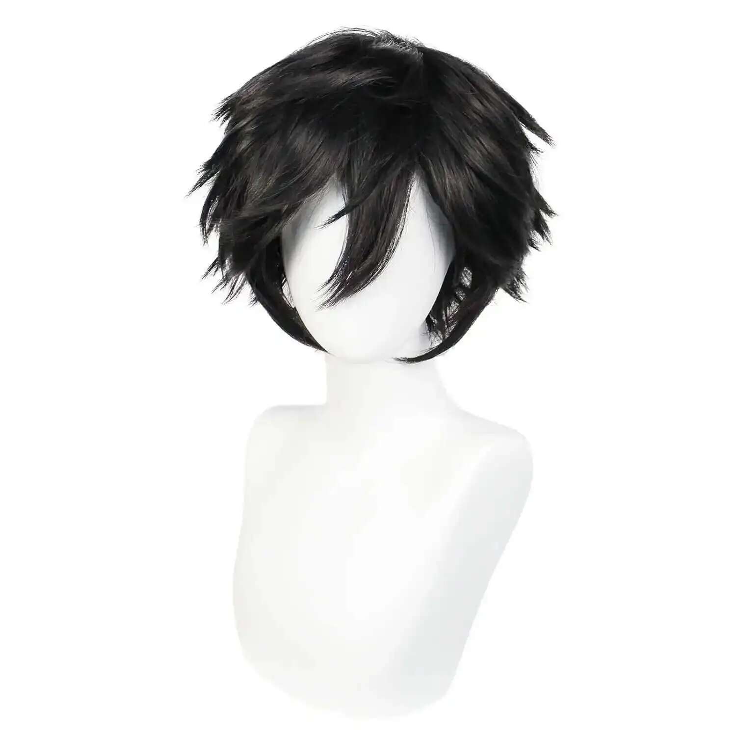 Short Black Men's Cosplay Synt - Anime Cosplay Events recensie en prijs