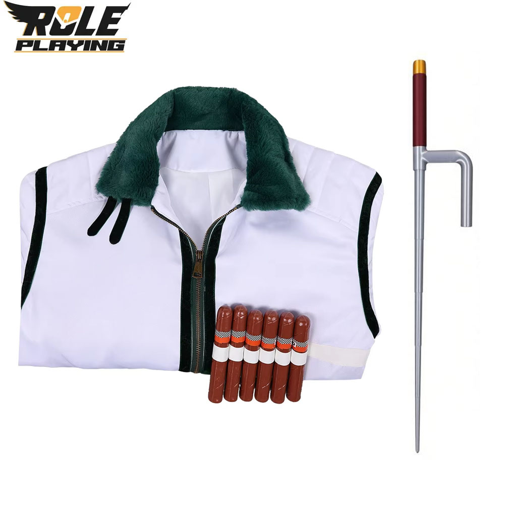 Smoker Cosplay Men Fantasy Coa - Anime Cosplay Outfits Male recensie en prijs