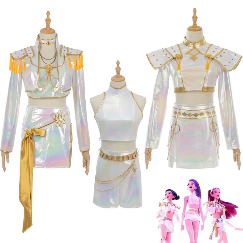 Cosplay Costume PU Leather Whi - Anime Cosplay Outfit Girl recensie en prijs