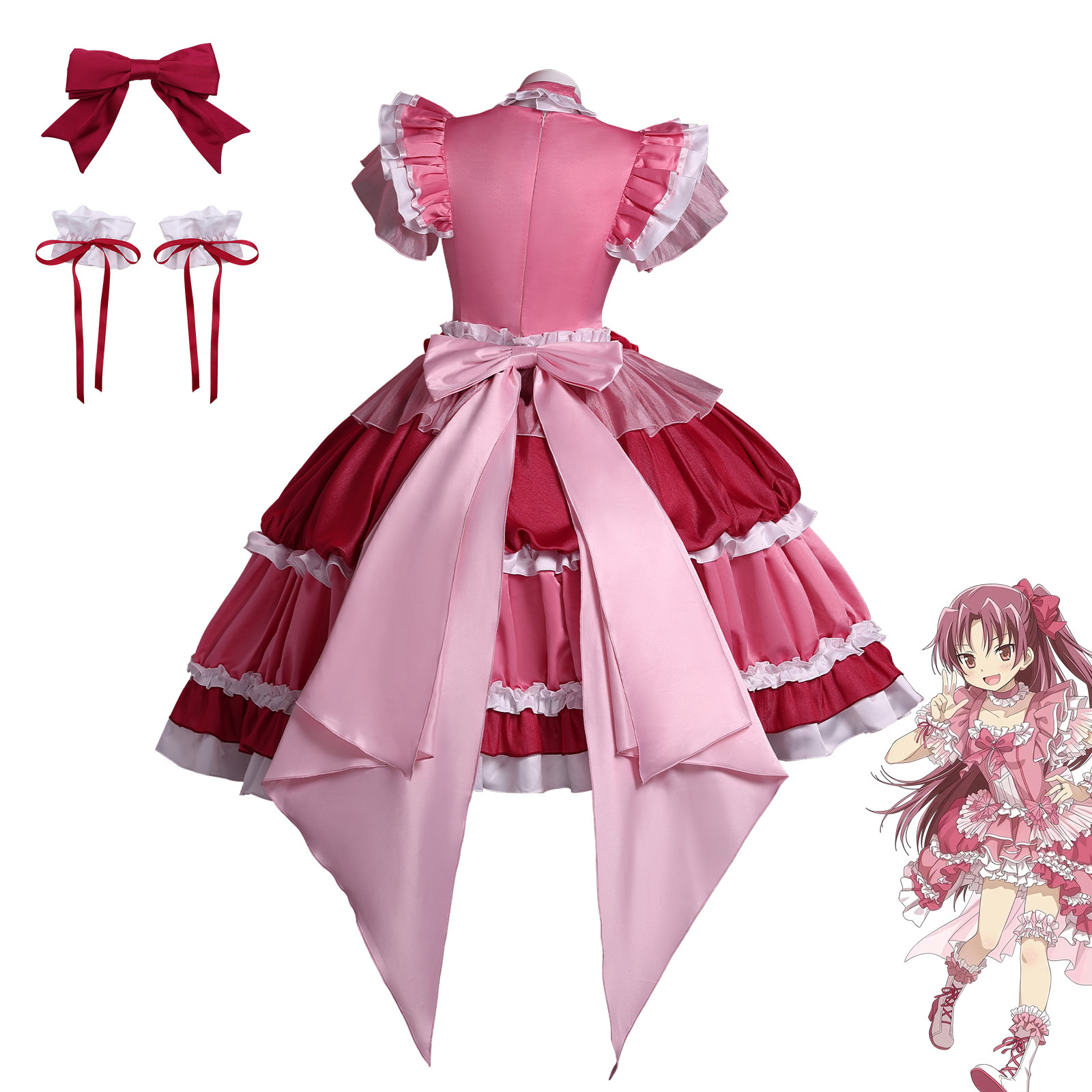 Sakura Kyouko Cosplay Costume  - Anime Cosplay Easy recensie en prijs