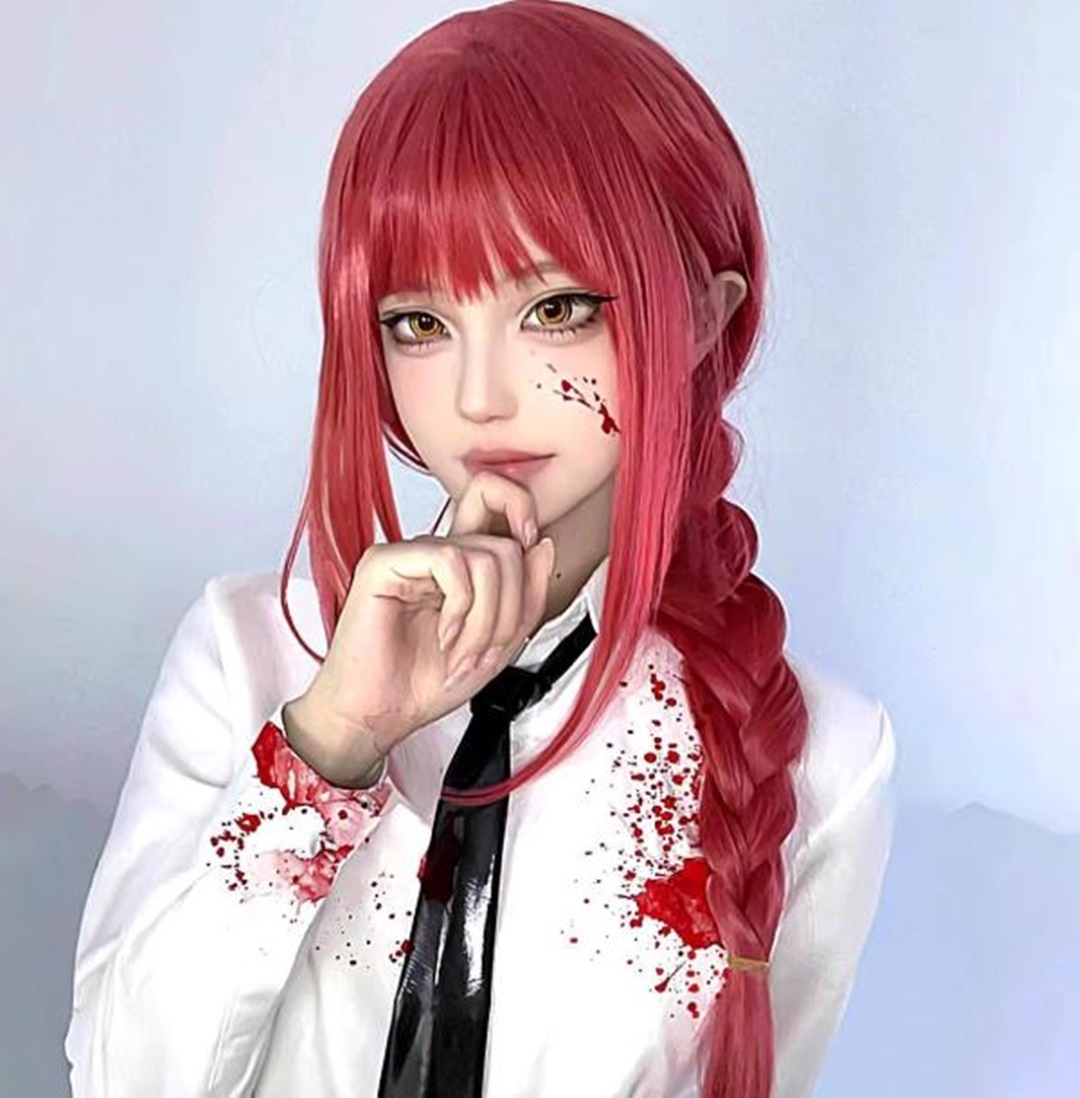 Makima Wig Cosplay Women  Anim - Anime Cosplay Makima recensie en prijs