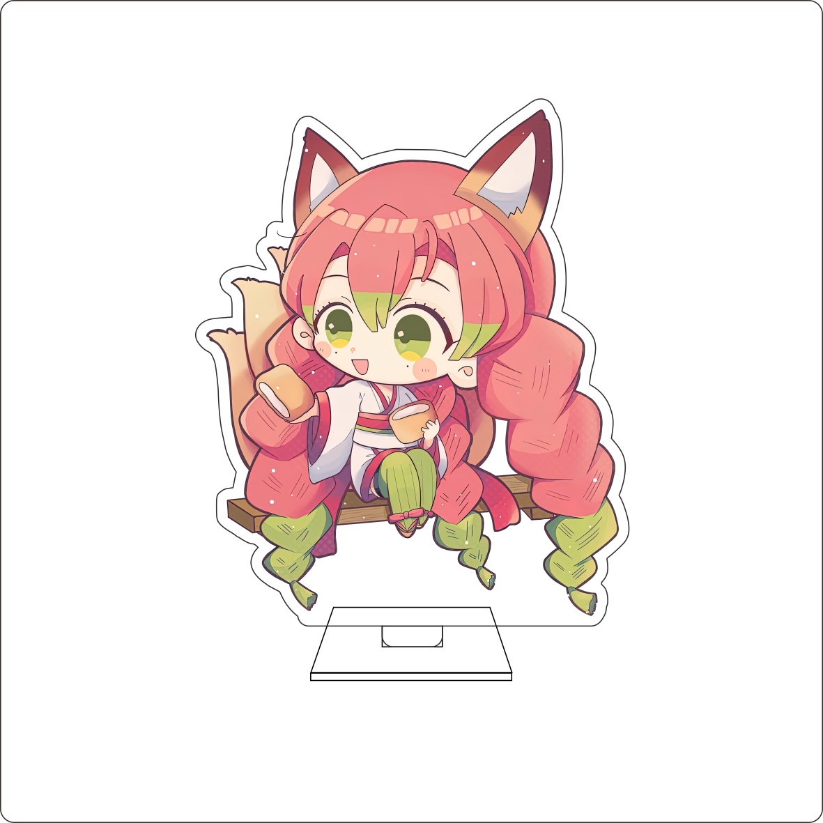 10CM Anime Demon Cosplay Cute  - Anime Cosplay Sus recensie en prijs
