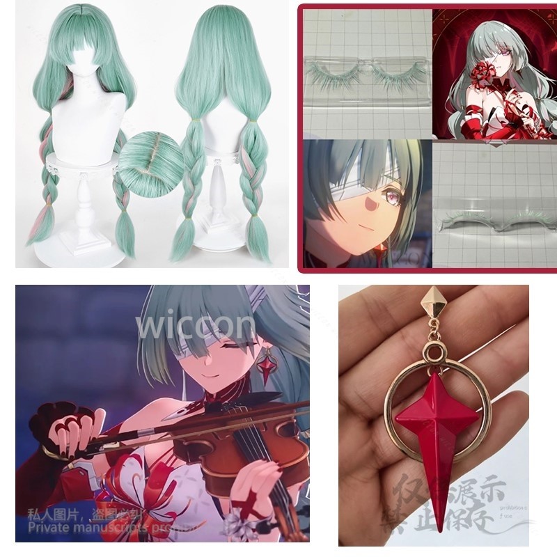 Anime Phrolova Cosplay Wig Gre - Anime Cosplay Wigs recensie en prijs
