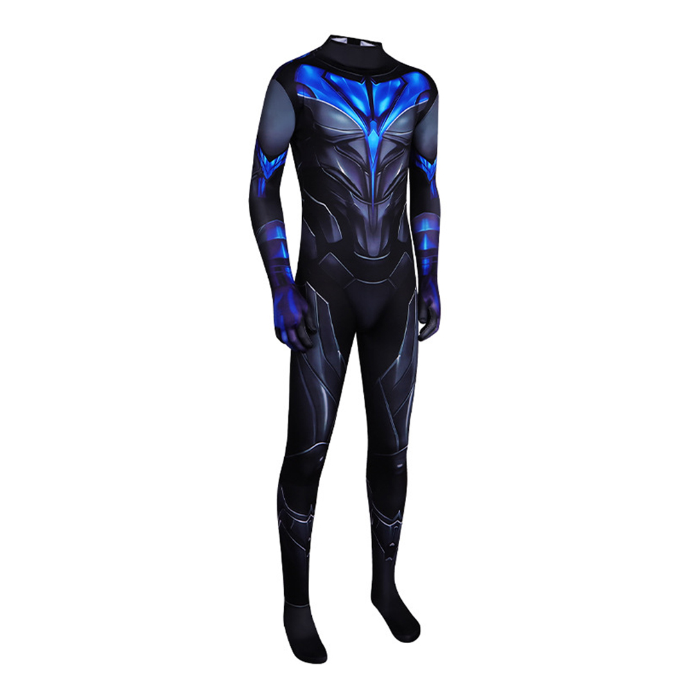 Male Nightwing Cosplay Jumpsui - Anime Cosplay Outfits Male recensie en prijs