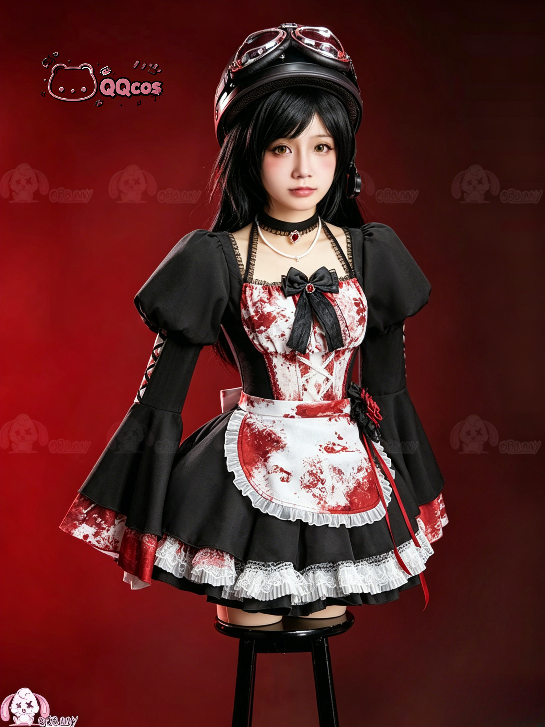 QQcos Game Cosplay Series:Goth - Anime Cosplay Maid recensie en prijs