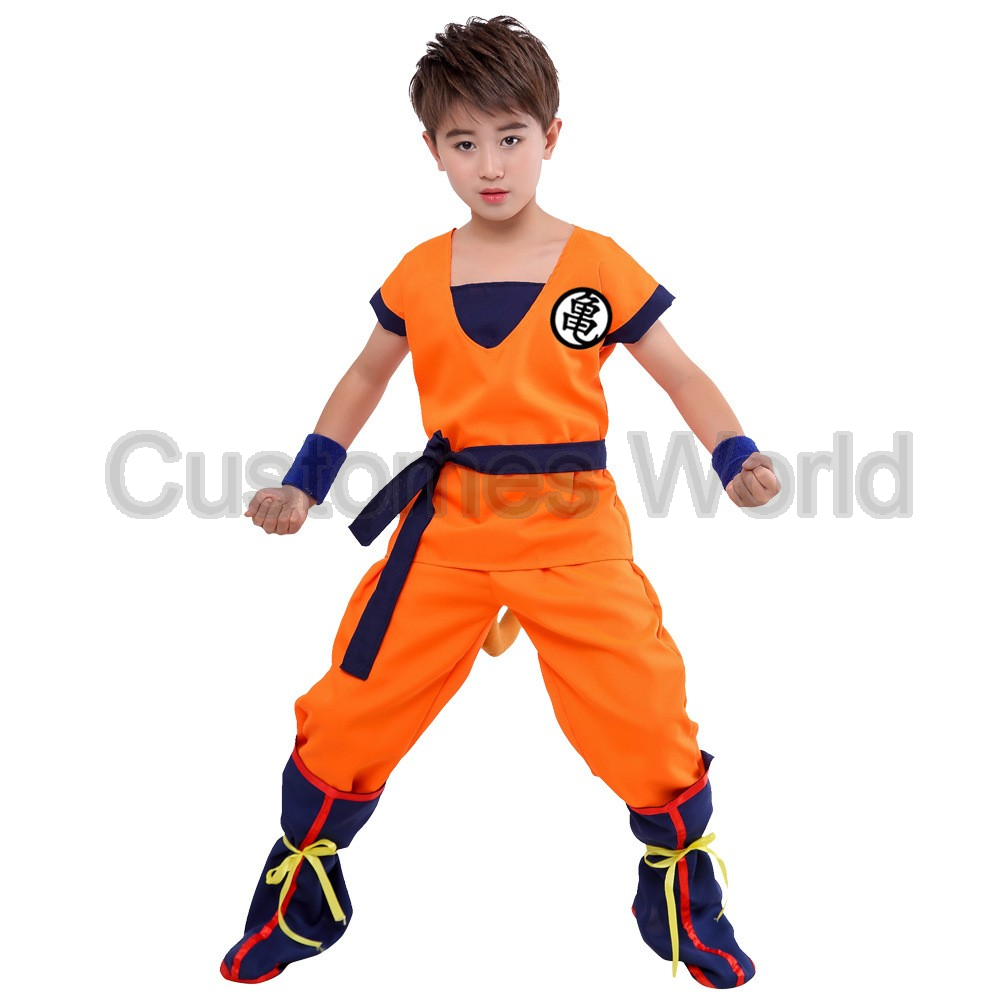 Boys Girls Halloween Son Goku  - Anime Cosplay Outfit Girl recensie en prijs