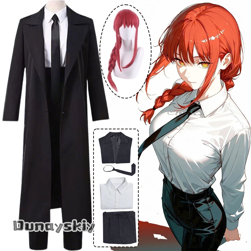 Anime Man Makima Cosplay Costu - Anime Cosplay Makima recensie en prijs
