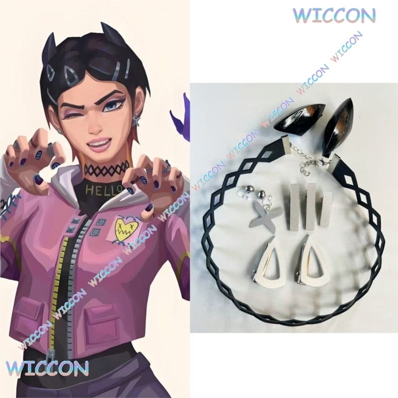 Valorant Clove  Clip Collar Bu - Anime Cosplay Manga recensie en prijs